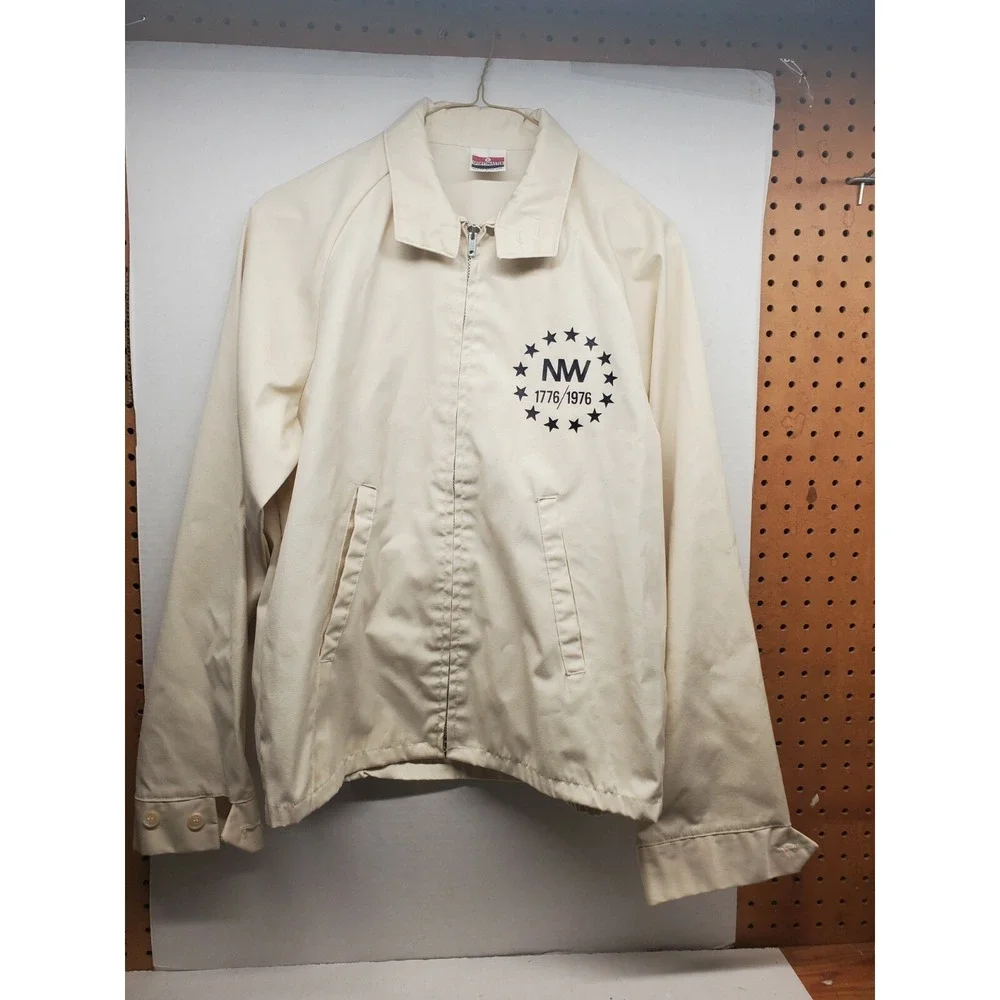 Vintage 1976 Norfolk Western Spirit of '76 Windbreaker Jacket - Ultra RARE - Siz